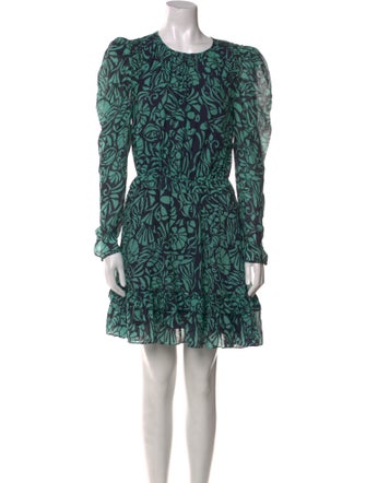 Tanya Taylor Silk Mini Dress