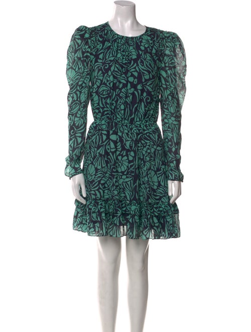 Tanya Taylor Silk Mini Dress