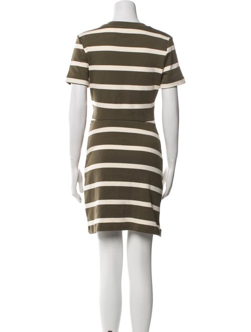 Tanya Taylor Striped Mini Dress