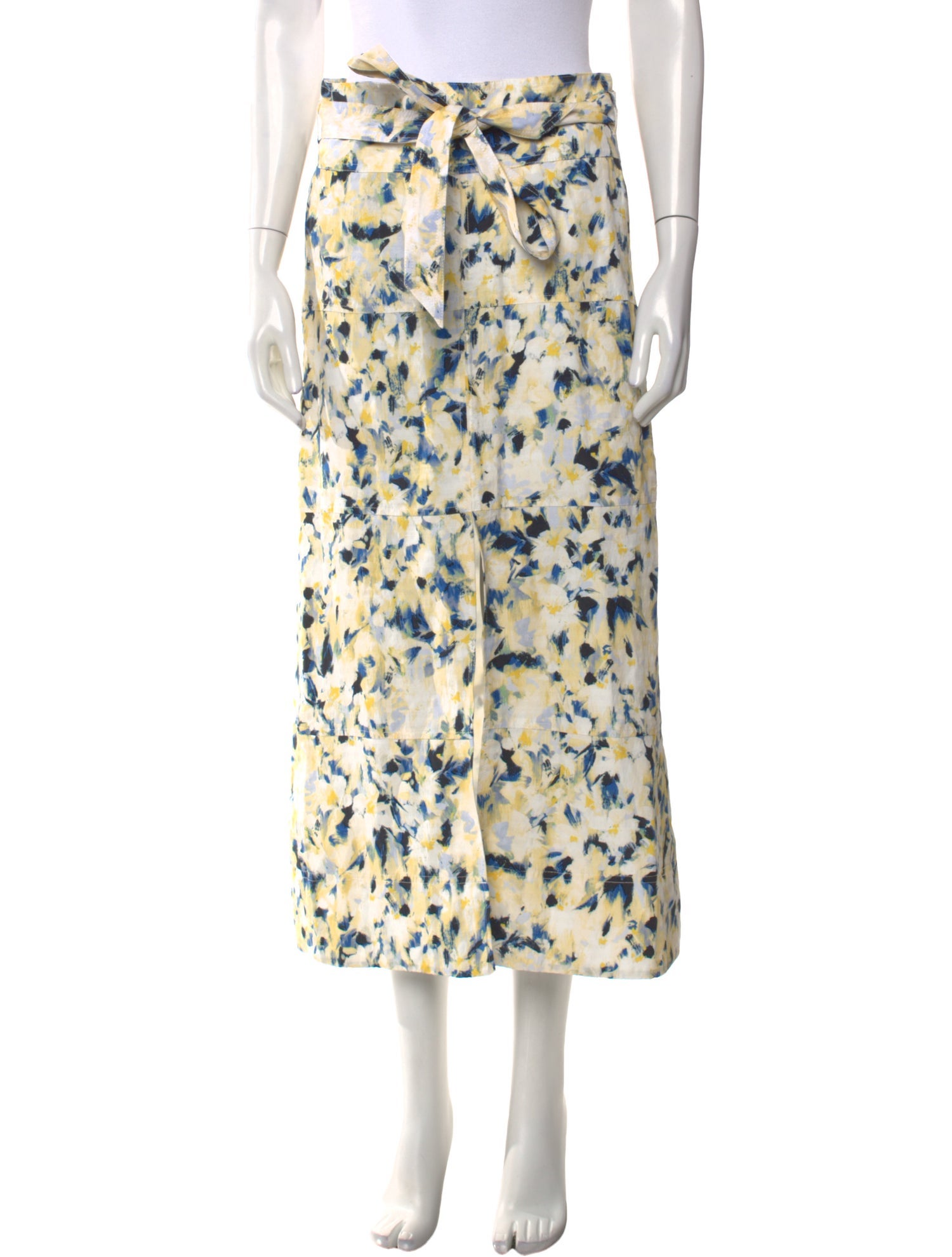 Tanya Taylor Floral Print Midi Length Skirt w/ Tags