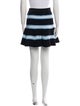 Tanya Taylor Striped Mini Skirt