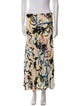 Tanya Taylor Printed Midi Length Skirt