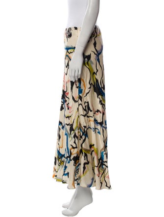 Tanya Taylor Printed Midi Length Skirt
