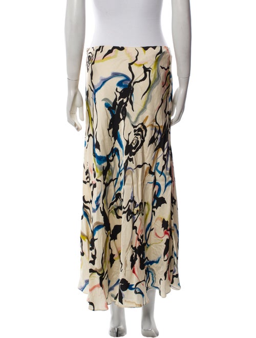 Tanya Taylor Printed Midi Length Skirt