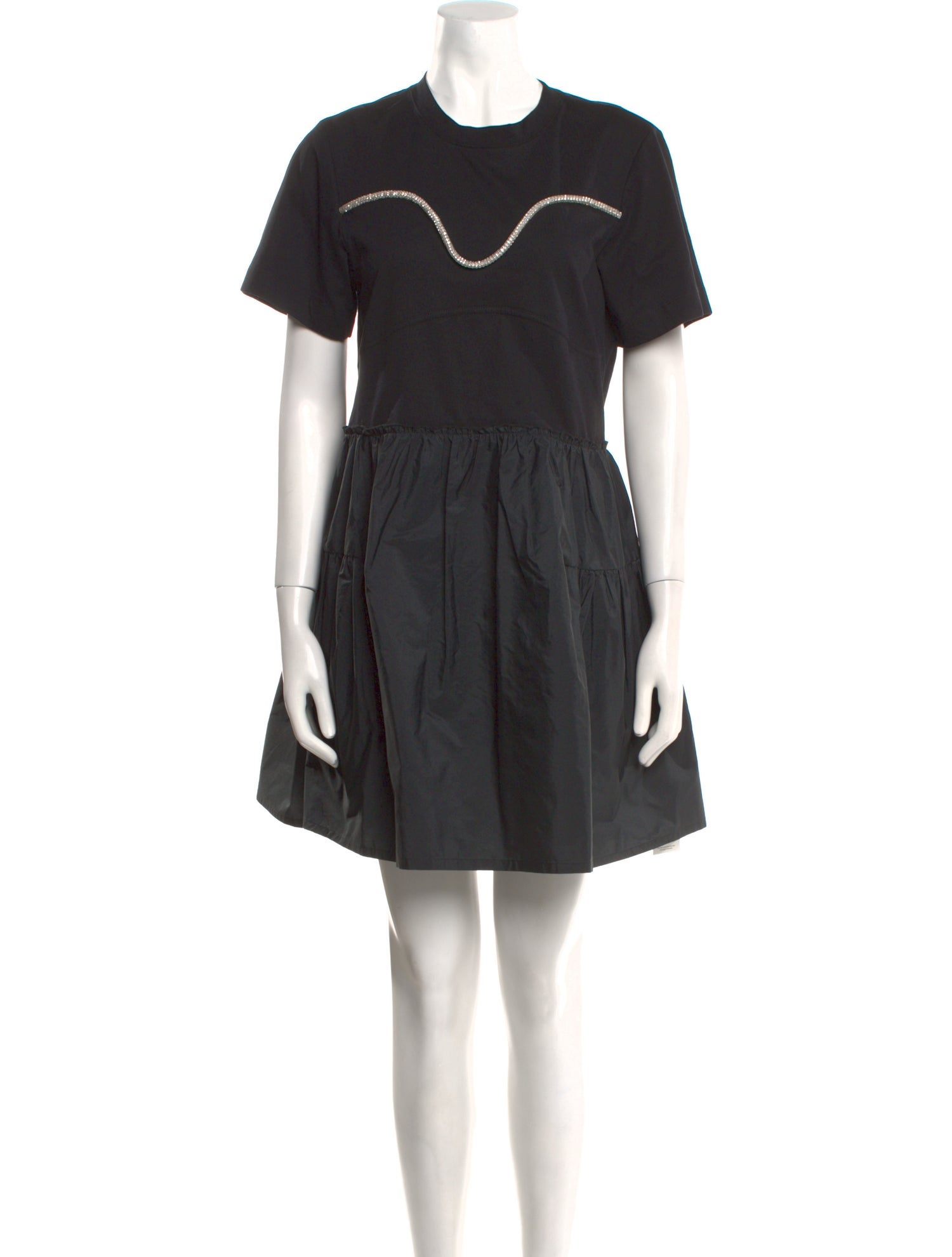 Tanya Taylor Crew Neck Mini Dress