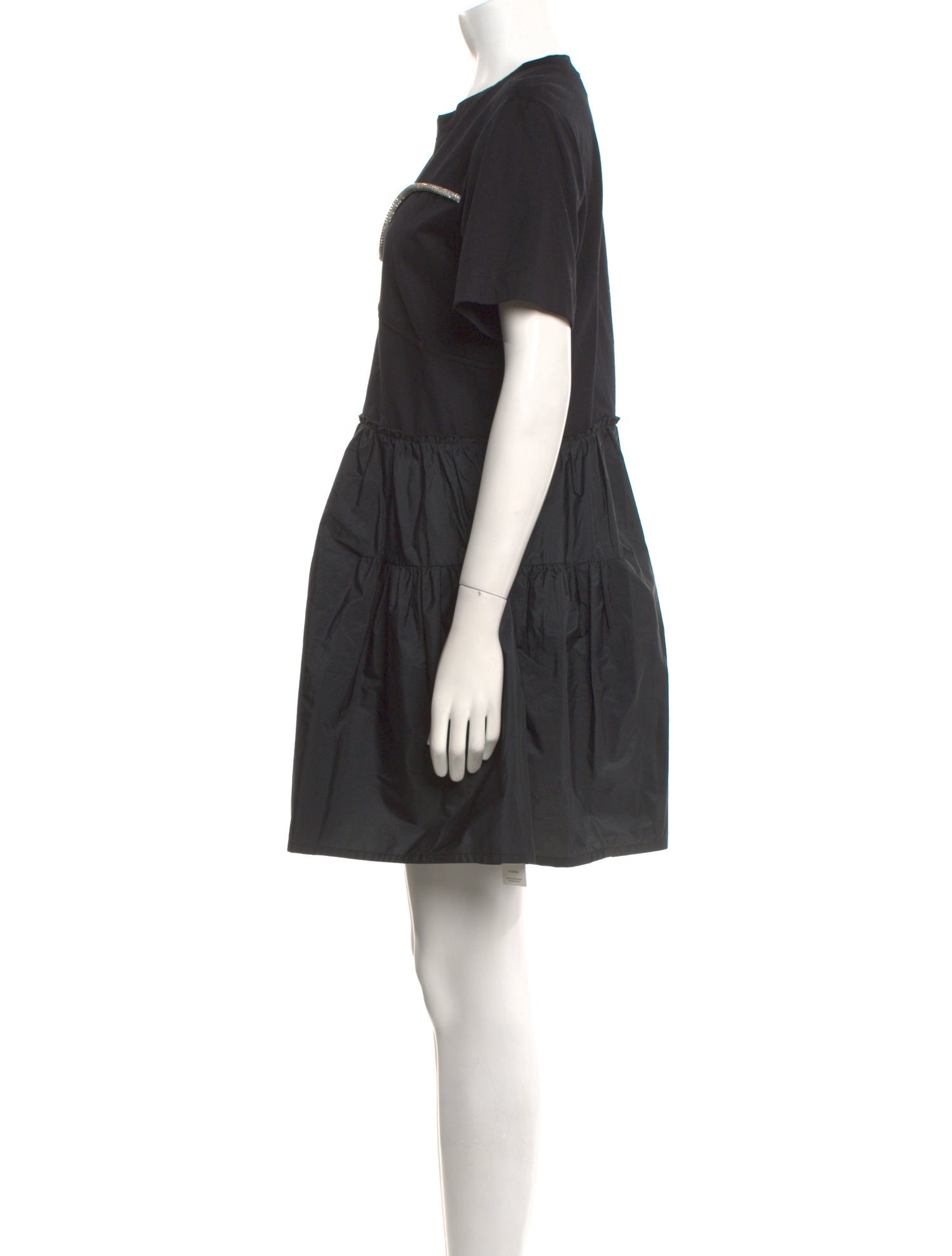 Tanya Taylor Crew Neck Mini Dress