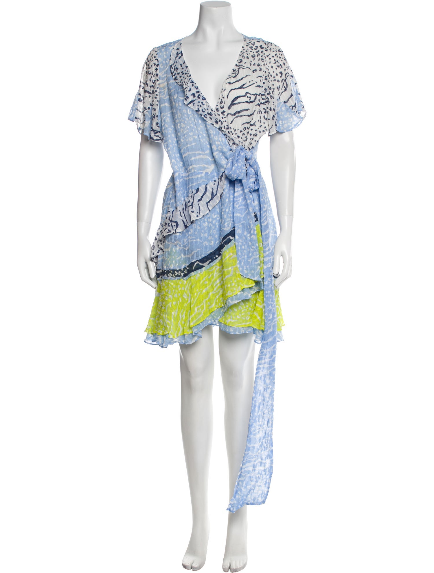 Tanya Taylor Silk Mini Dress