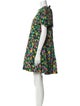 Tanya Taylor Floral Print Mini Dress