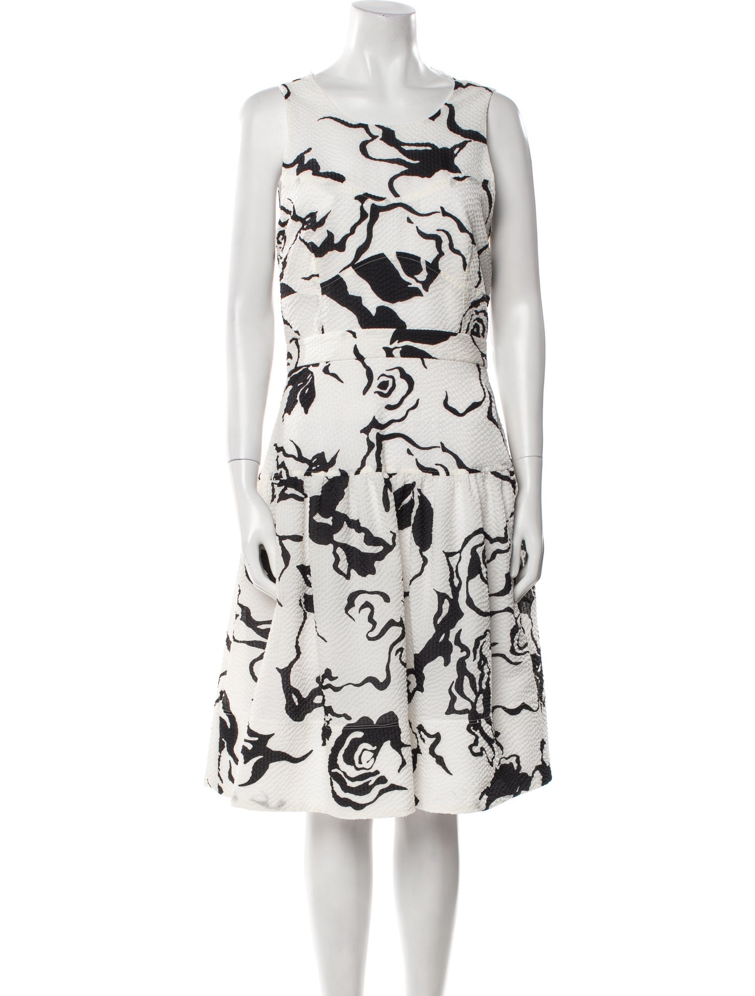 Tanya Taylor Printed Midi Length Dress
