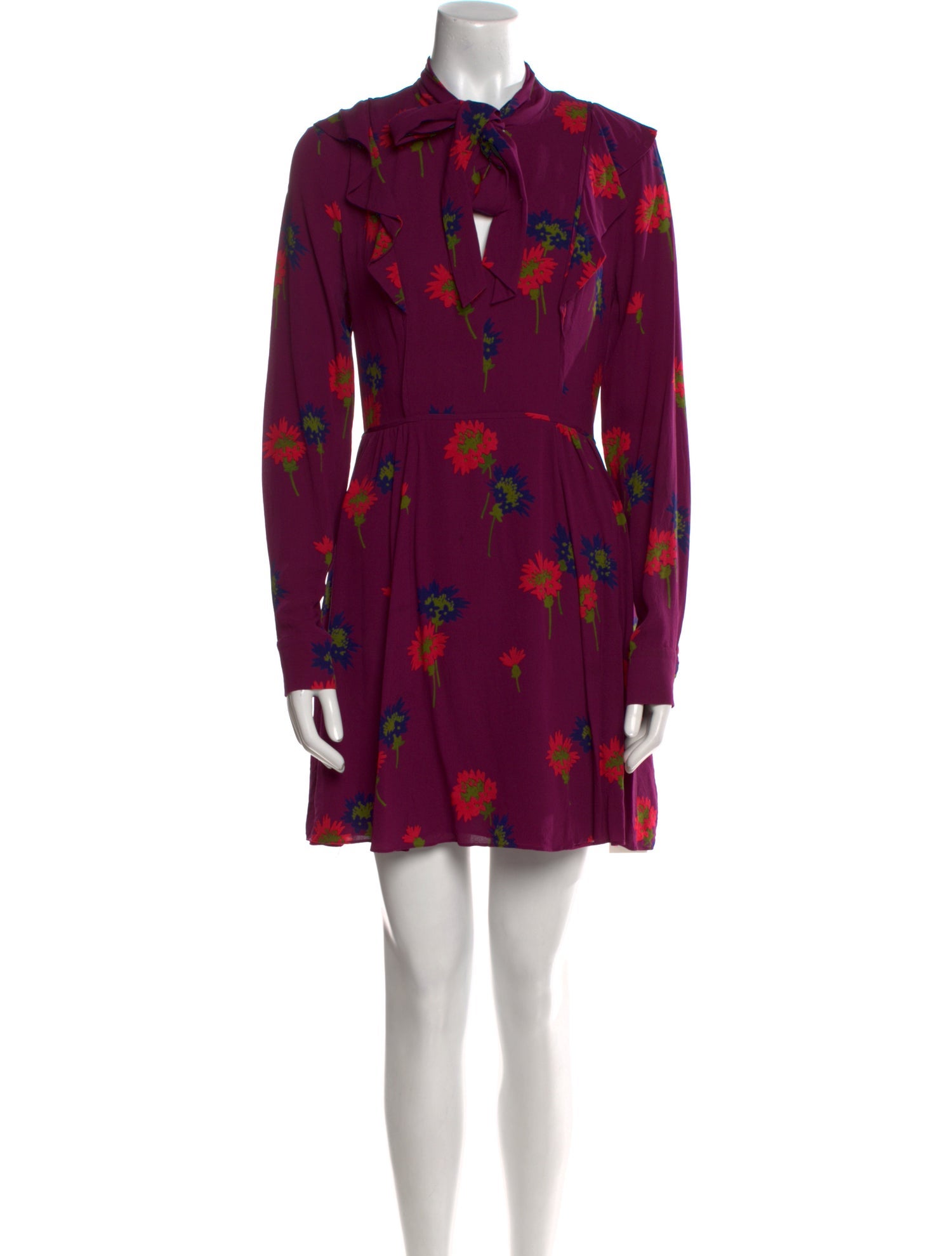 Tanya Taylor Silk Mini Dress