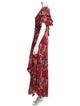 Tanya Taylor Silk Long Dress