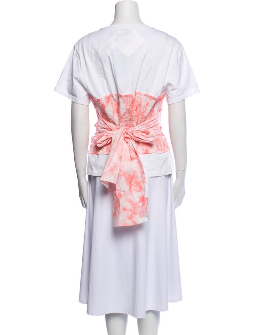 Tanya Taylor Graphic Print Crew Neck T-Shirt