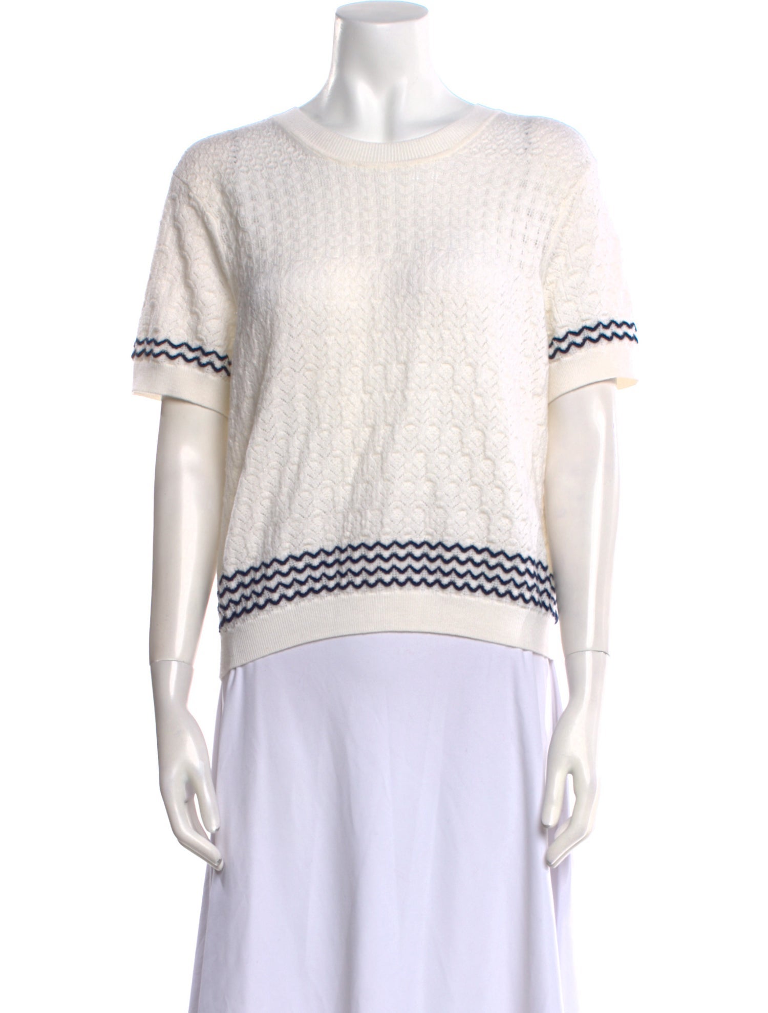 Tanya Taylor Merino Wool Striped Sweater