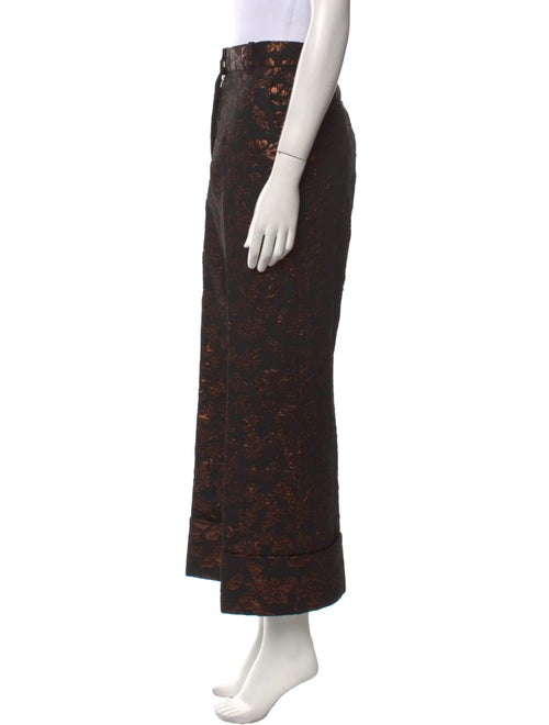 Tanya Taylor Printed Wide Leg Pants