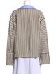 Tanya Taylor Striped Long Sleeve Polo
