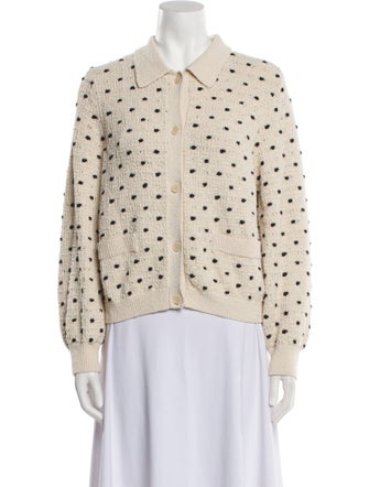 Tanya Taylor Polka Dot Print Blazer