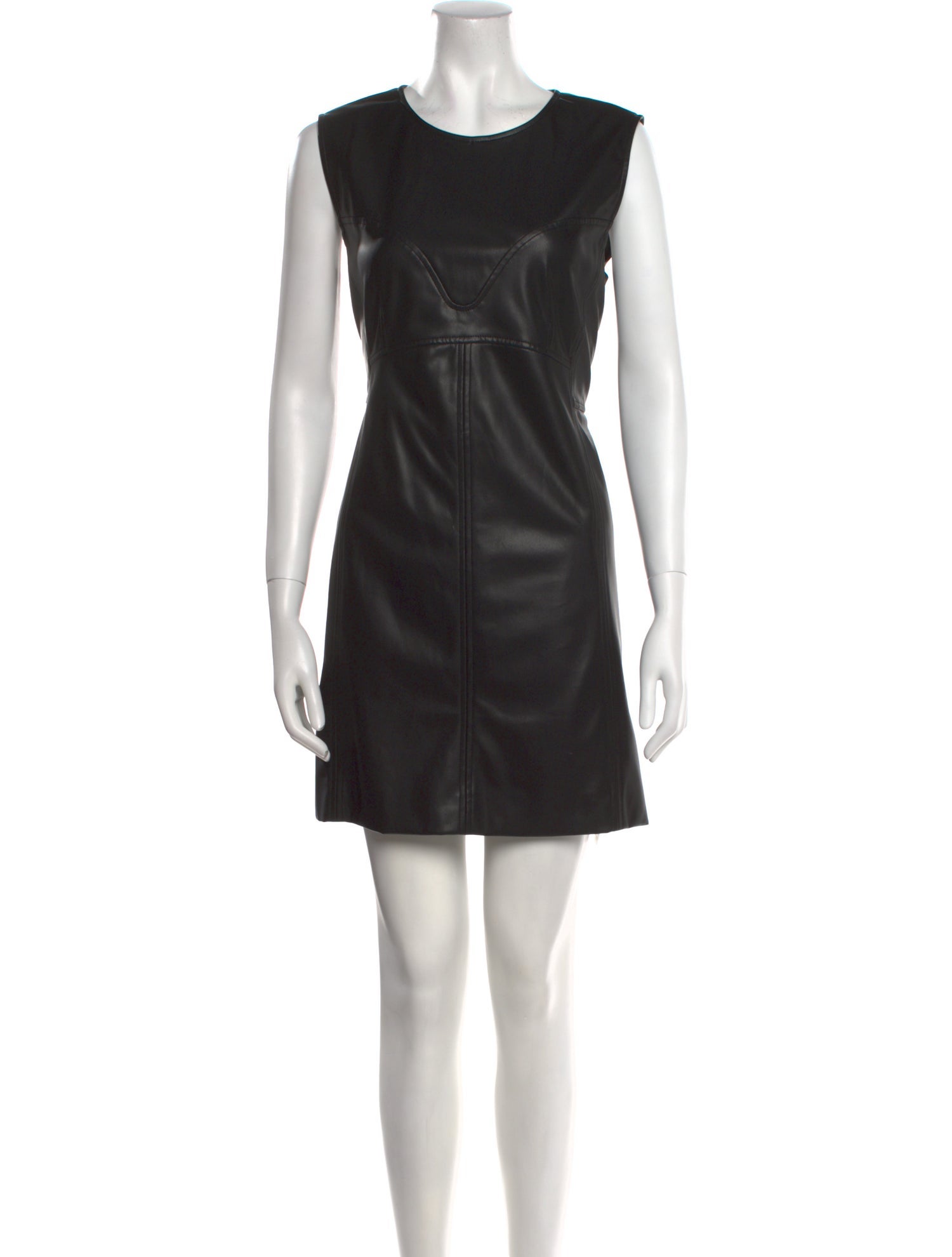 Tanya Taylor Scoop Neck Mini Dress