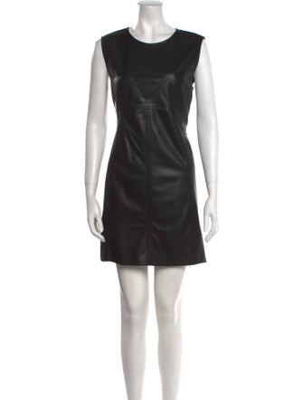 Tanya Taylor Scoop Neck Mini Dress