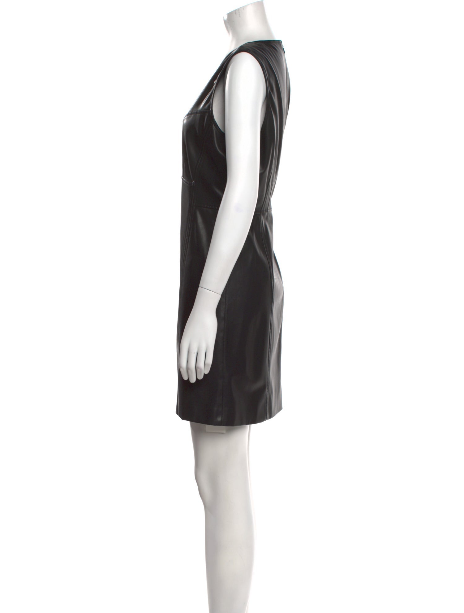 Tanya Taylor Scoop Neck Mini Dress