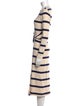 Tanya Taylor Striped Midi Length Dress