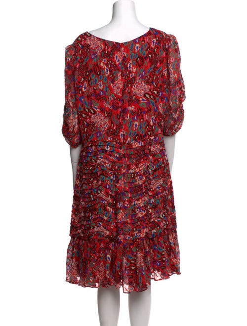 Tanya Taylor Silk Knee-Length Dress