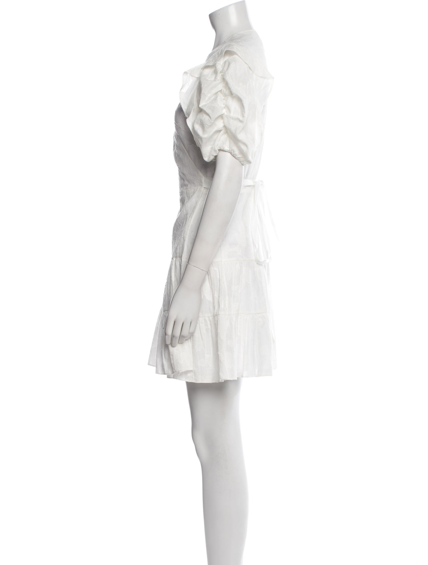 Tanya Taylor V-Neck Mini Dress