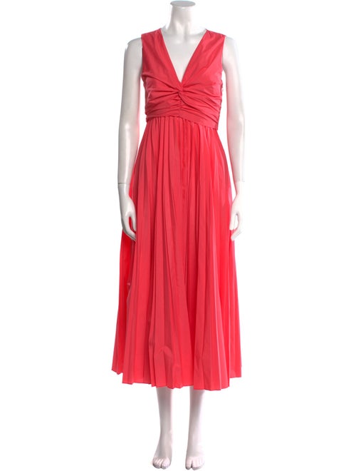 Tanya Taylor V-Neck Long Dress