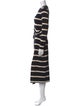 Tanya Taylor Striped Midi Length Dress