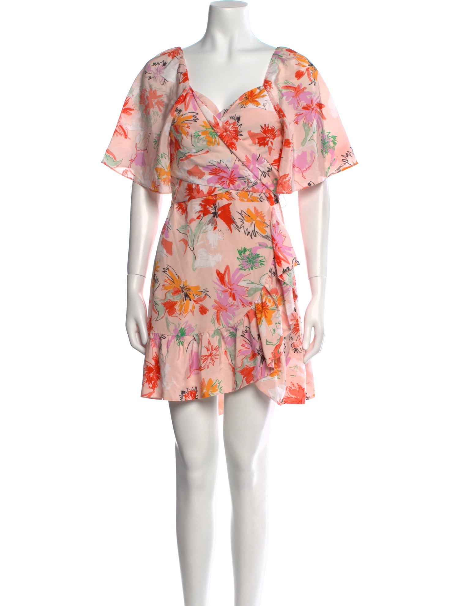 Tanya Taylor Silk Mini Dress