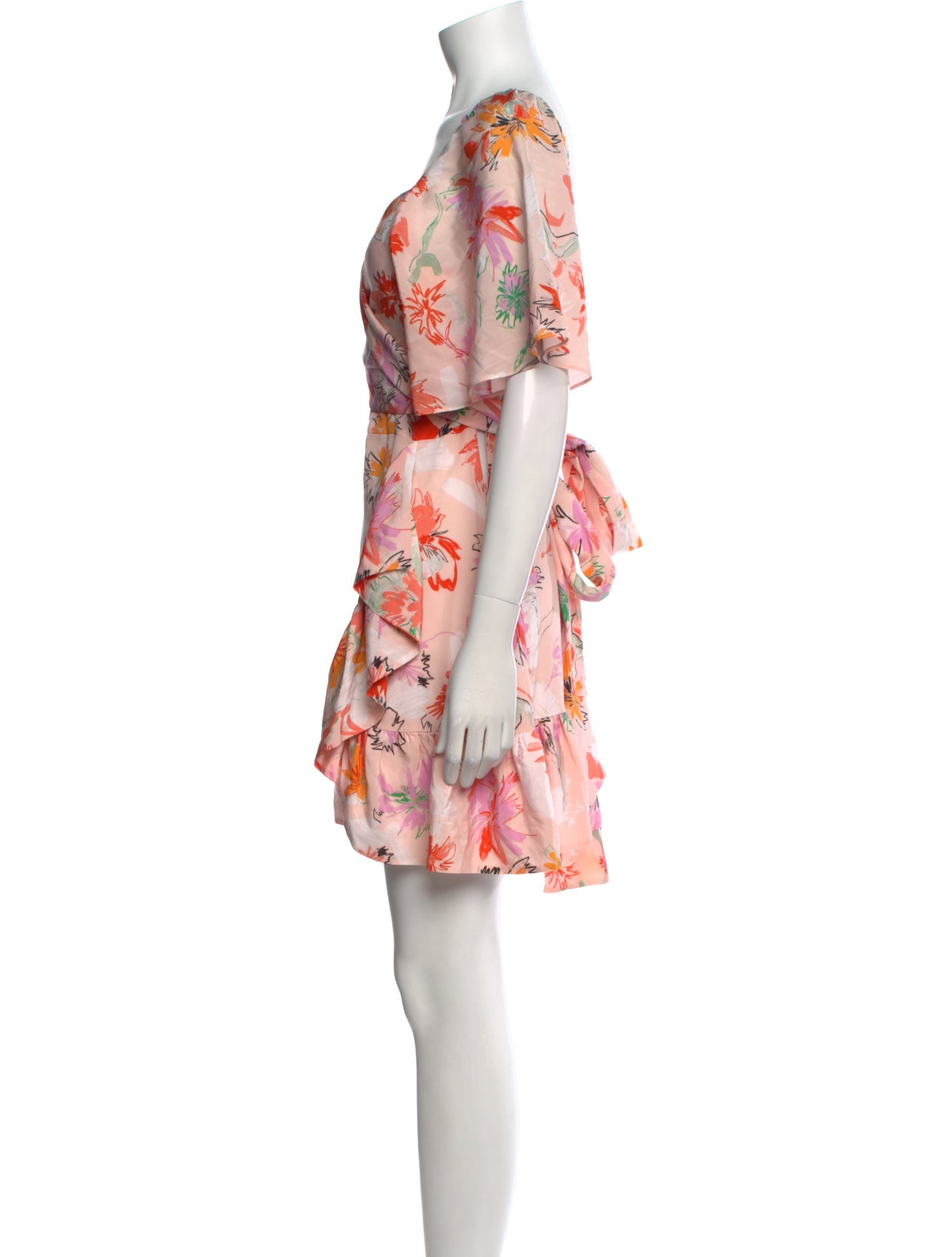 Tanya Taylor Silk Mini Dress