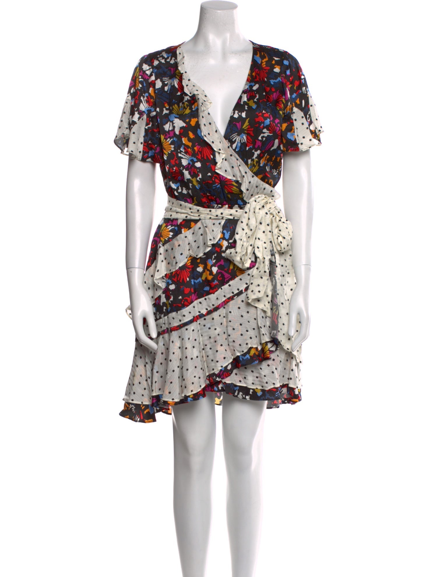 Tanya Taylor Silk Knee-Length Dress