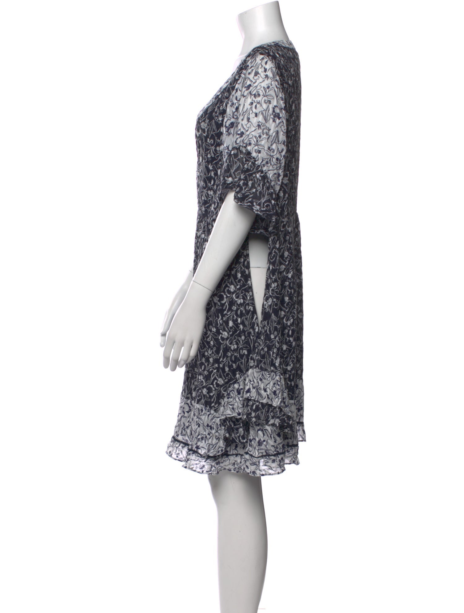 Tanya Taylor Silk Knee-Length Dress