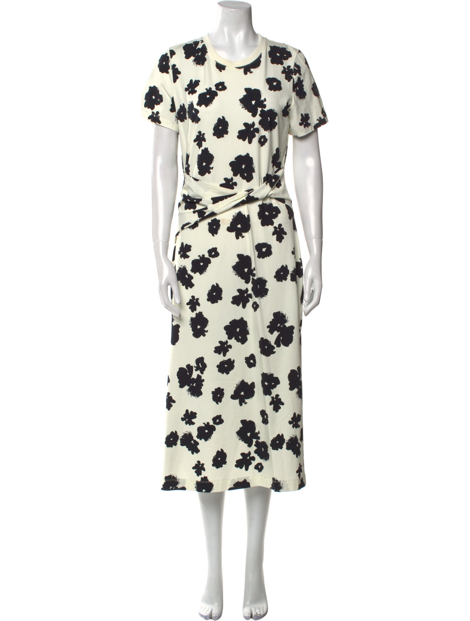 Tanya Taylor Floral Print Long Dress