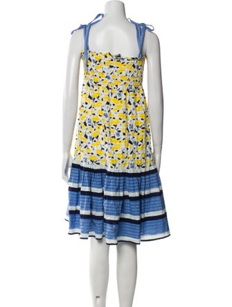 Tanya Taylor Printed Mini Dress