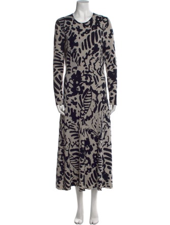 Tanya Taylor Merino Wool Long Dress