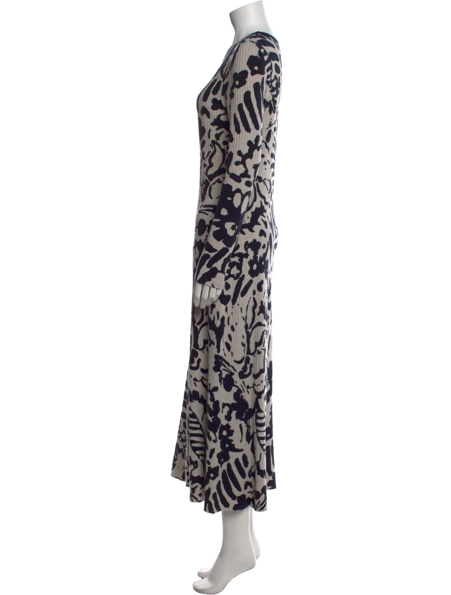 Tanya Taylor Merino Wool Long Dress