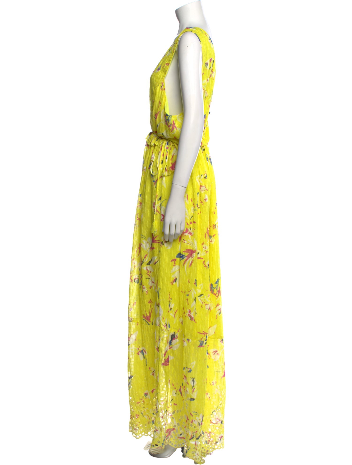 Tanya Taylor Silk Long Dress