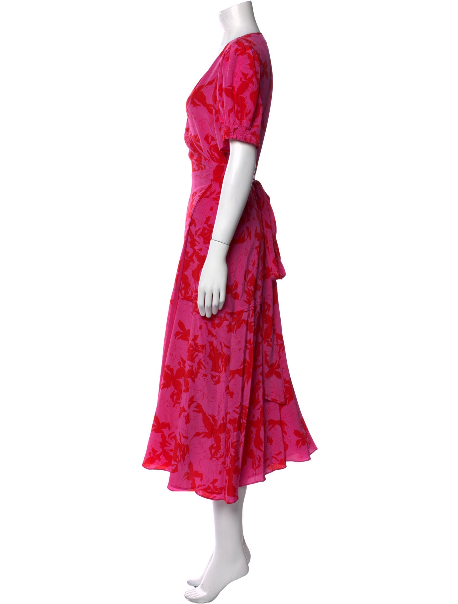 Tanya Taylor Silk Midi Length Dress