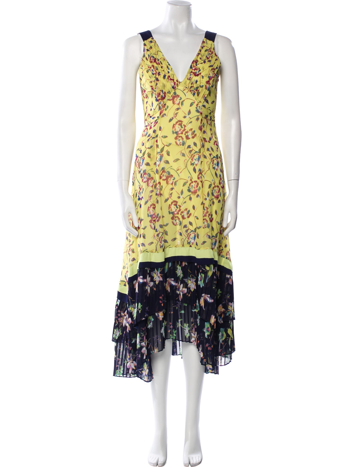 Tanya Taylor Silk Long Dress