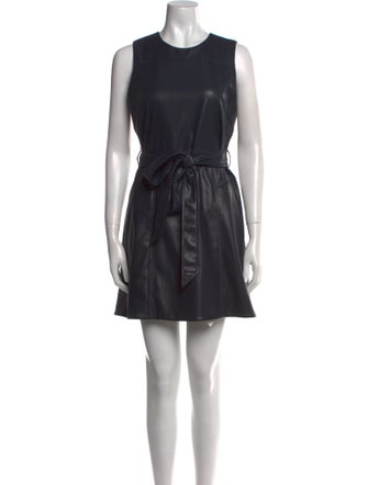 Tanya Taylor Crew Neck Mini Dress