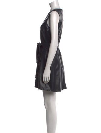 Tanya Taylor Crew Neck Mini Dress