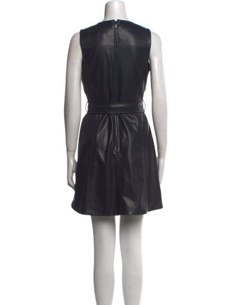 Tanya Taylor Crew Neck Mini Dress