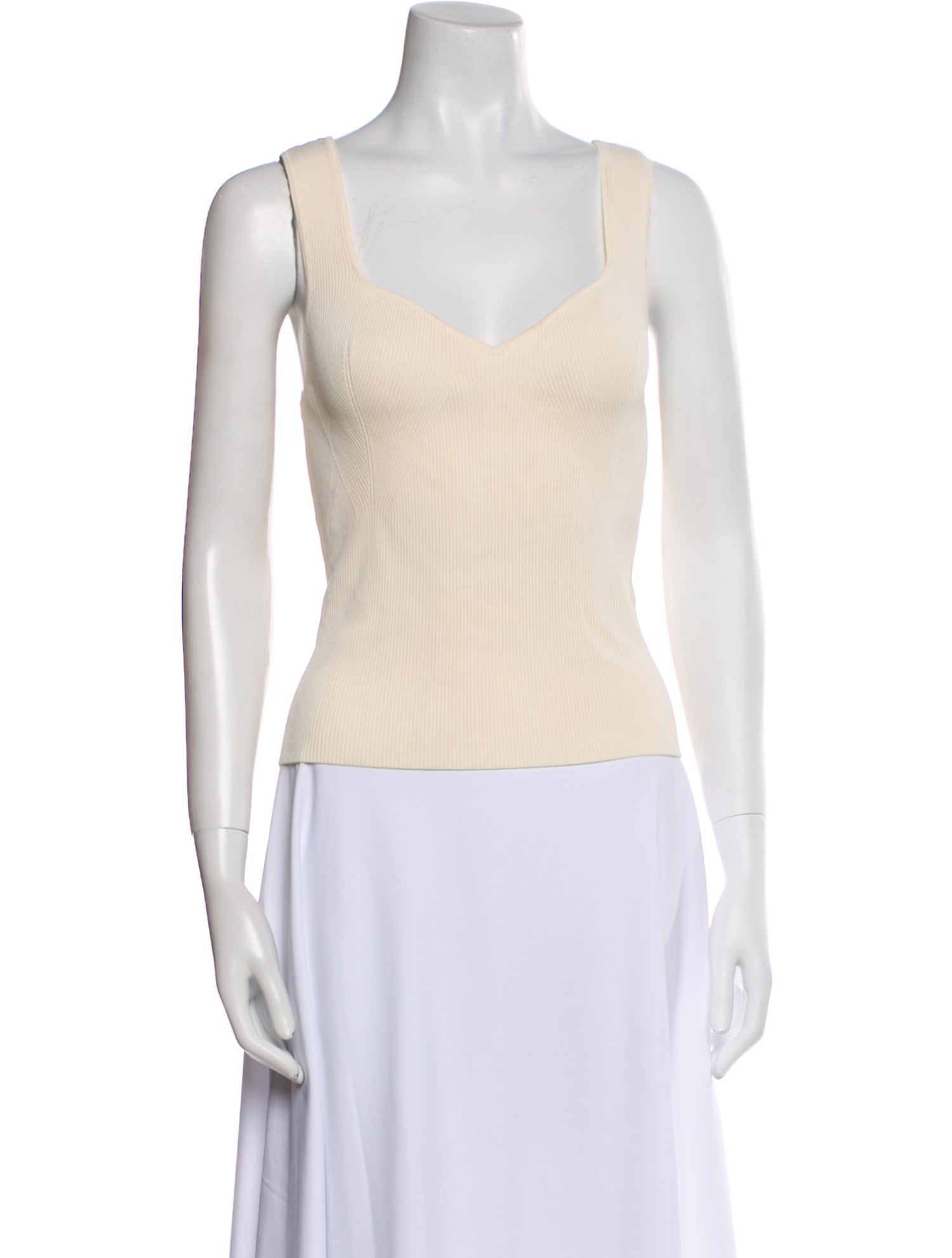 Tanya Taylor V-Neck Sleeveless Top