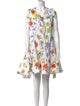 Tanya Taylor Floral Print Knee-Length Dress