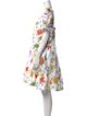 Tanya Taylor Floral Print Knee-Length Dress