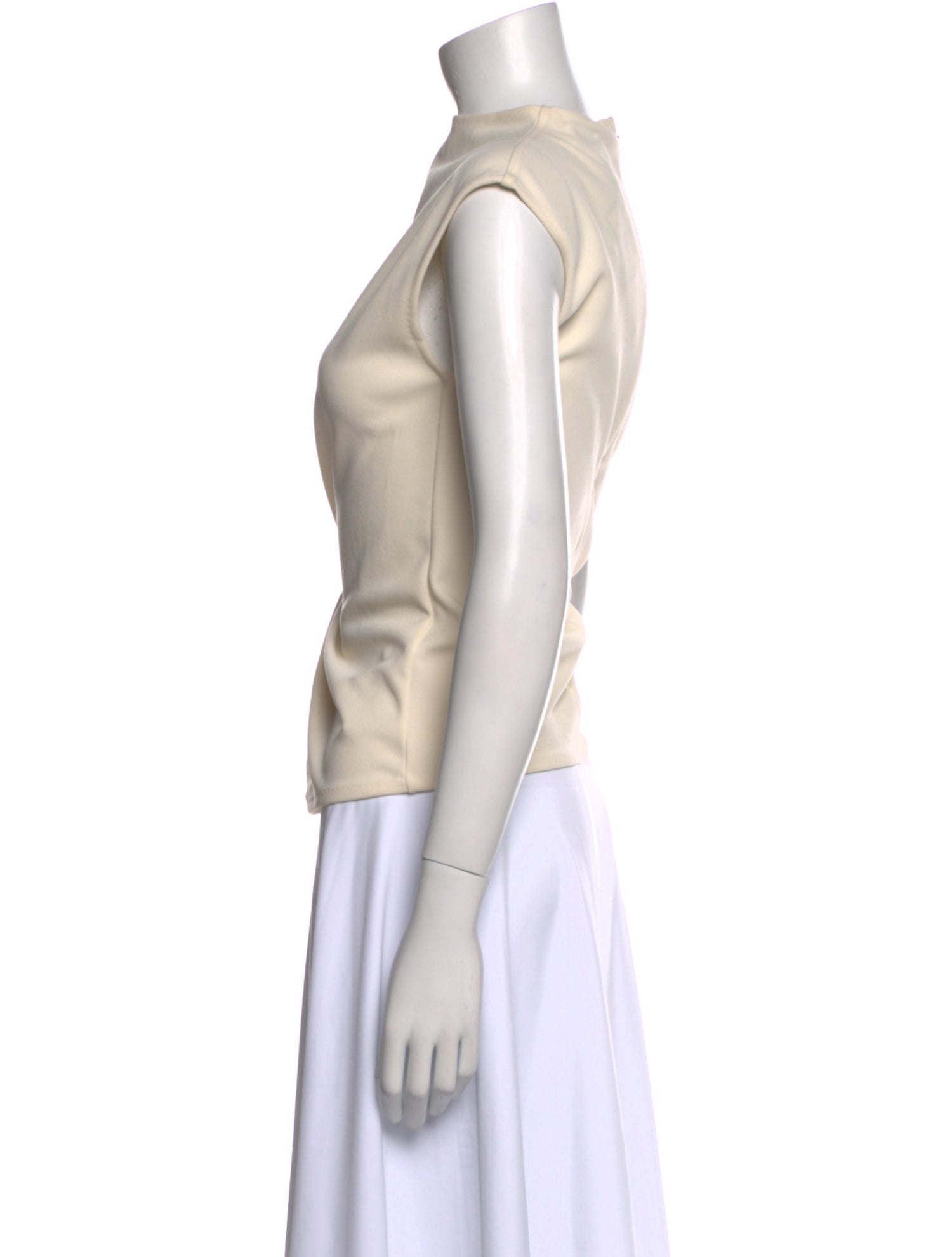 Tanya Taylor Mock Neck Sleeveless Top w/ Tags