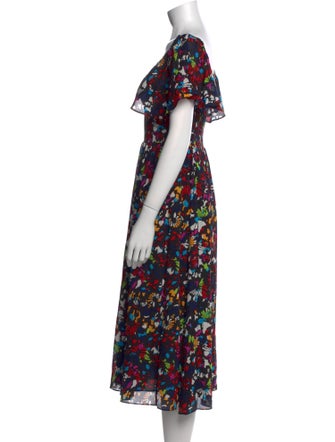 Tanya Taylor Silk Long Dress
