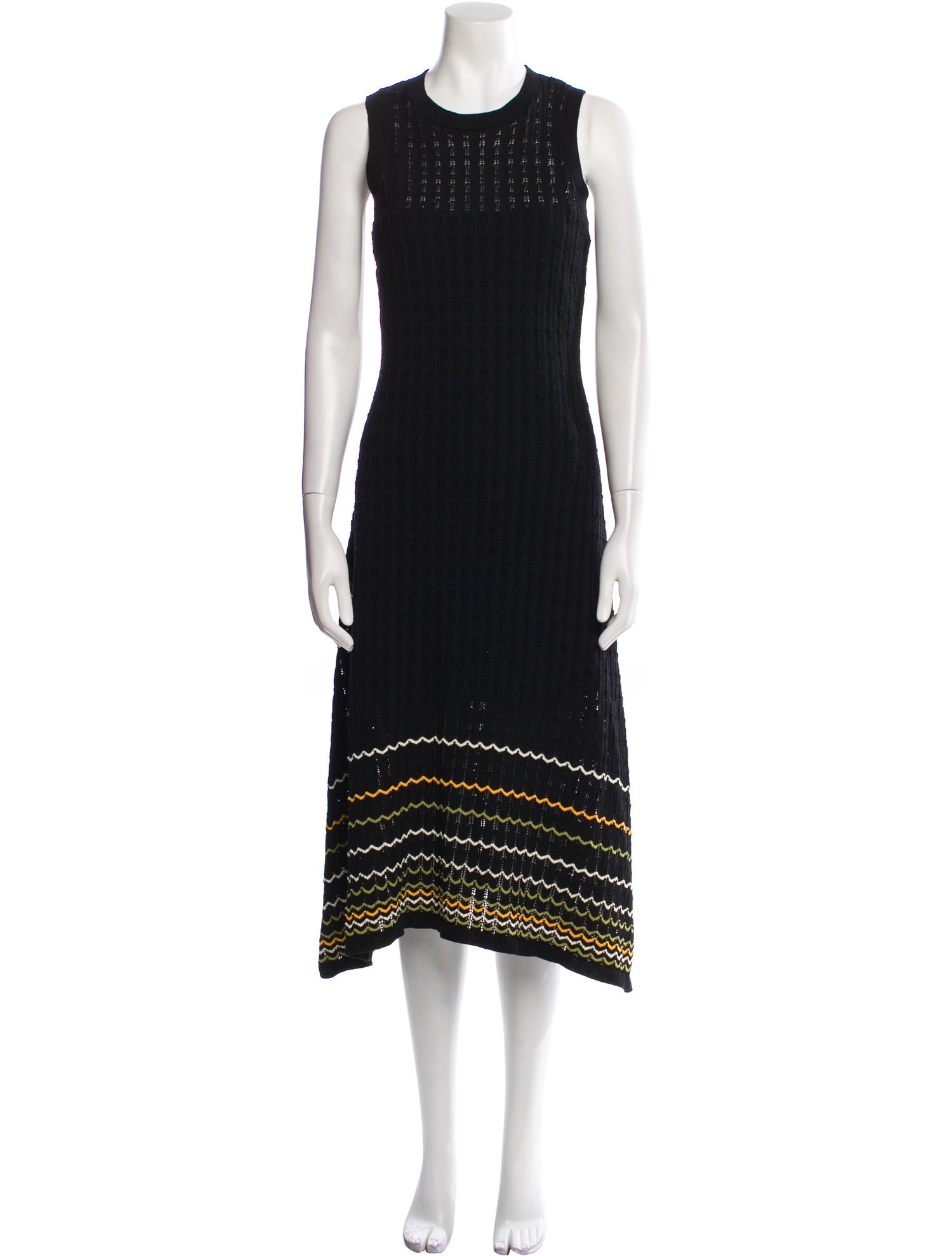 Tanya Taylor Crew Neck Midi Length Dress w/ Tags