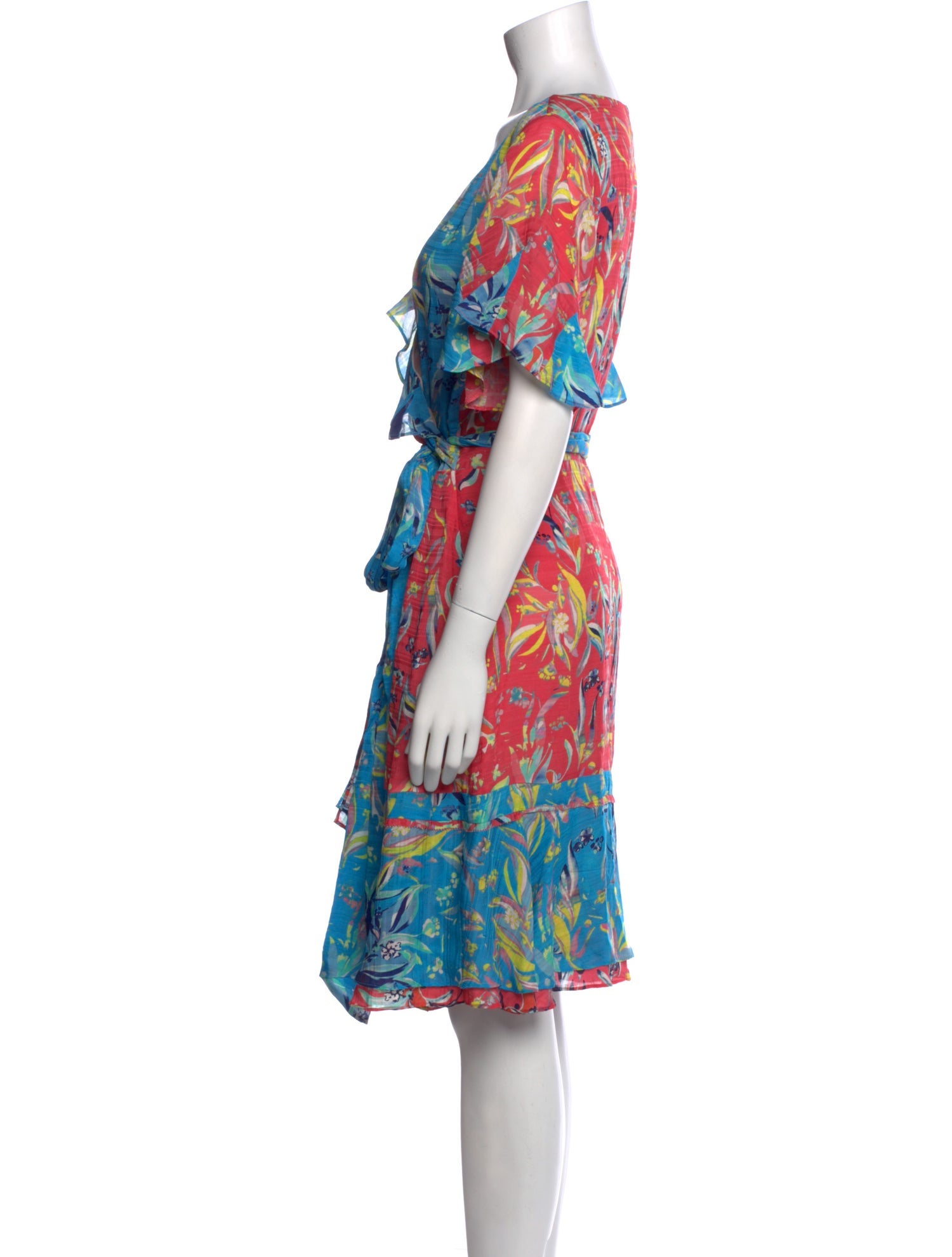 Tanya Taylor Silk Knee-Length Dress