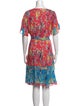 Tanya Taylor Silk Knee-Length Dress